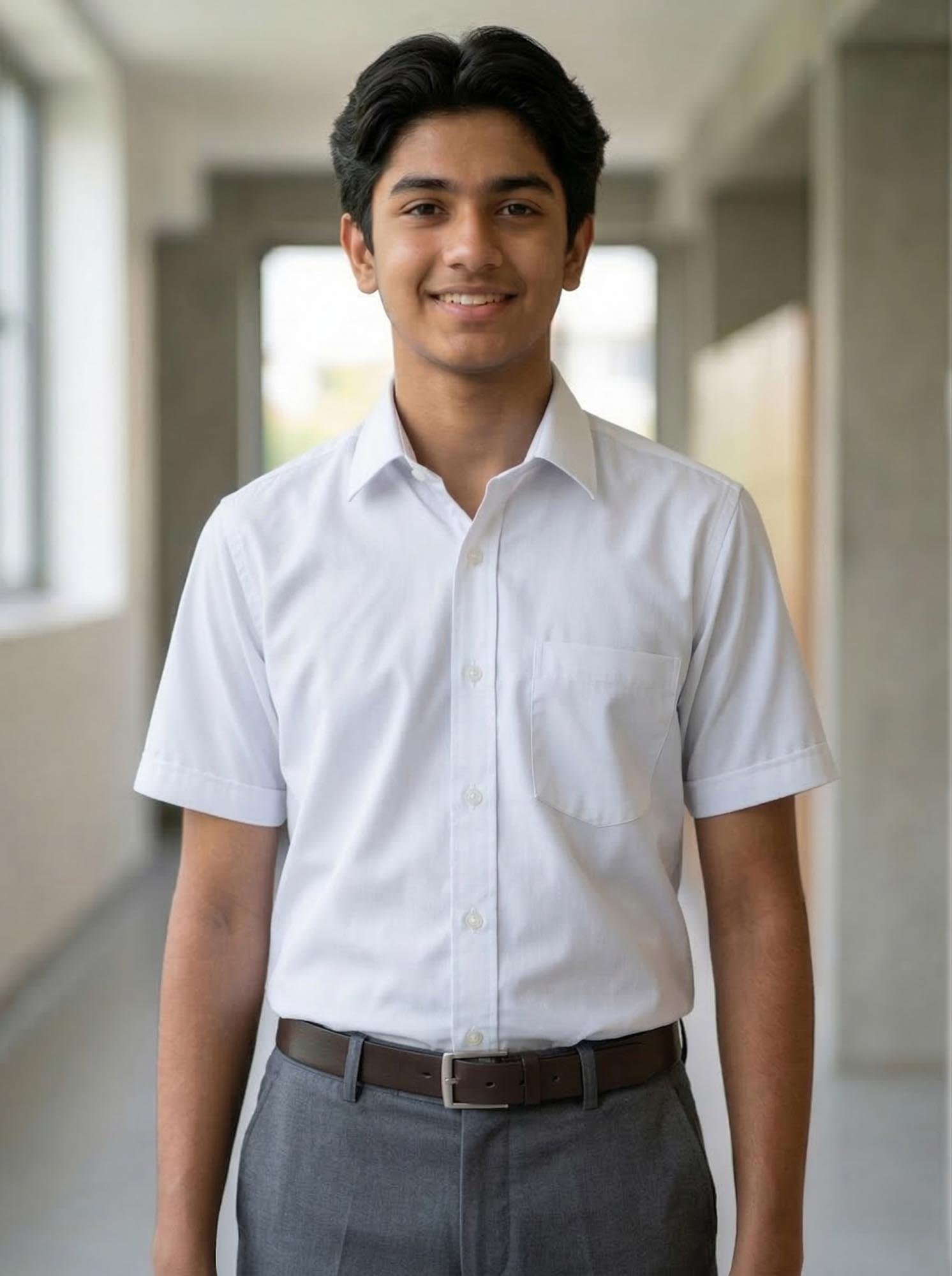 White School Uniform Shirt